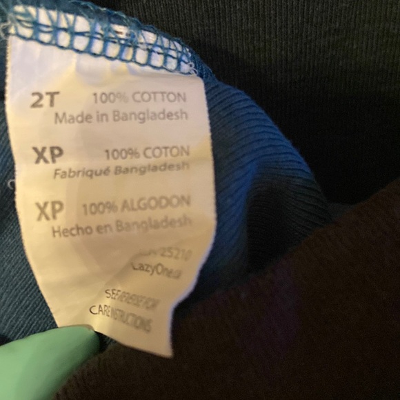 BUNDLE DISCOUNTS! 2T Lazy One PJ pals pajamas two piece bear hugs - Picture 9 of 11